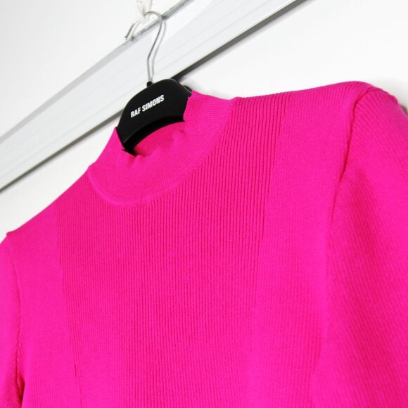 BNWT AW21 JACQUEMUS LA MAILLE TORRE RIBBED TOP PINK 40 - Picture 4 of 12